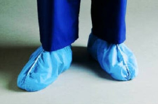 Cover Shoe Dura-Pak™ X-Large Shoe High Nonskid Sole Blue NonSterile (100/BX 4BX/CS) by Cardinal  ID 4874